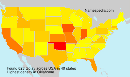 Surname Golay in USA Surname Golay in USA
