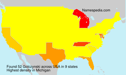 Surname Golczynski in USA Surname Golczynski in USA