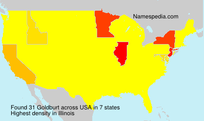 Surname Goldburt in USA Surname Goldburt in USA