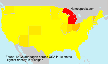 Surname Goldenbogen in USA Surname Goldenbogen in USA