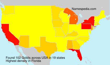 Surname Goldis in USA Surname Goldis in USA