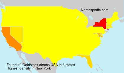 Surname Goldstock in USA Surname Goldstock in USA