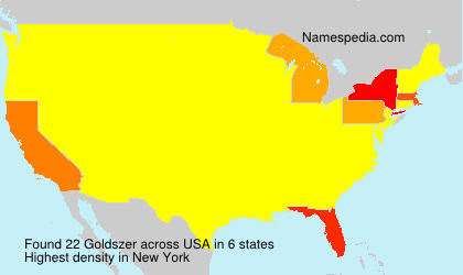 Surname Goldszer in USA Surname Goldszer in USA