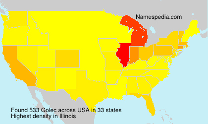 Surname Golec in USA Surname Golec in USA