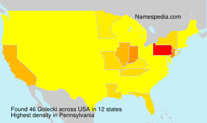 Surname Golecki in USA Surname Golecki in USA