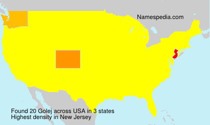 Surname Golej in USA Surname Golej in USA
