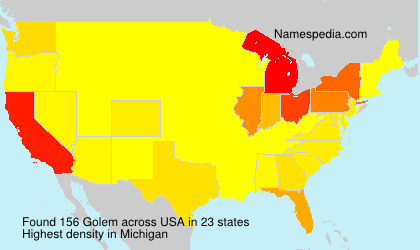 Surname Golem in USA Surname Golem in USA