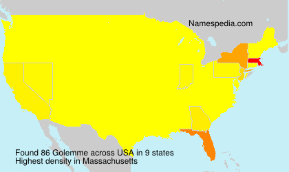 Surname Golemme in USA Surname Golemme in USA