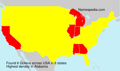 Surname Golena in USA Surname Golena in USA