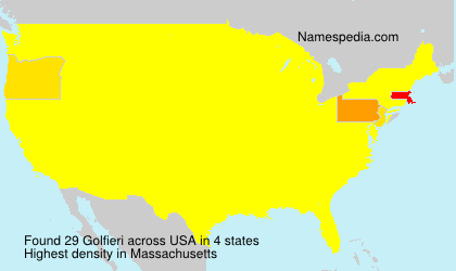 Surname Golfieri in USA Surname Golfieri in USA
