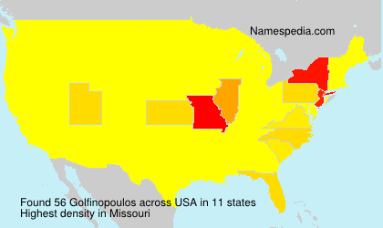 Surname Golfinopoulos in USA Surname Golfinopoulos in USA