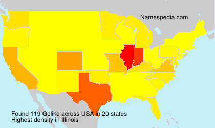 Surname Golike in USA Surname Golike in USA
