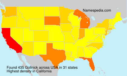 Surname Gollnick in USA Surname Gollnick in USA