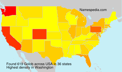 Surname Golob in USA Surname Golob in USA