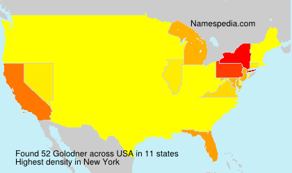 Surname Golodner in USA Surname Golodner in USA