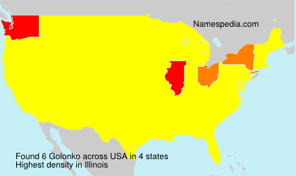 Surname Golonko in USA Surname Golonko in USA