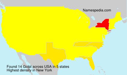 Surname Golpl in USA