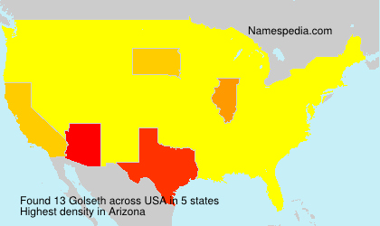 Surname Golseth in USA Surname Golseth in USA