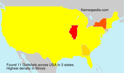 Surname Goltsfarb in USA Surname Goltsfarb in USA