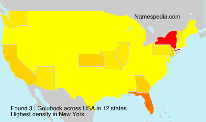 Surname Golubock in USA Surname Golubock in USA