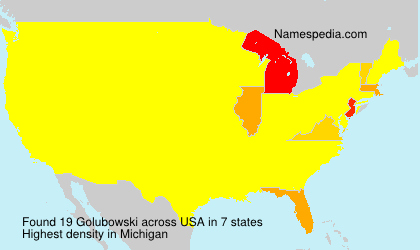 Surname Golubowski in USA Surname Golubowski in USA