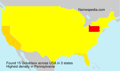 Surname Golubtsov in USA Surname Golubtsov in USA