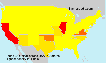 Surname Golzar in USA Surname Golzar in USA