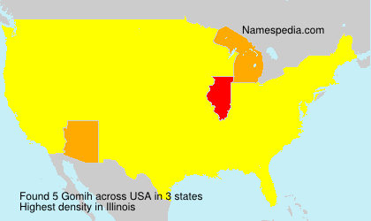 Surname Gomih in USA Surname Gomih in USA
