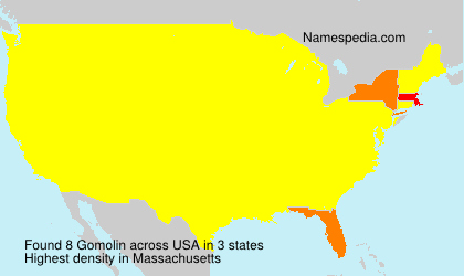 Surname Gomolin in USA Surname Gomolin in USA
