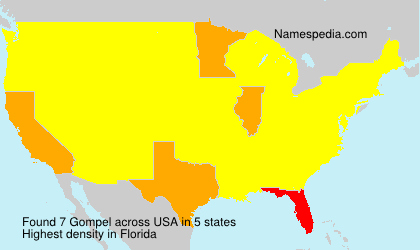 Surname Gompel in USA Surname Gompel in USA