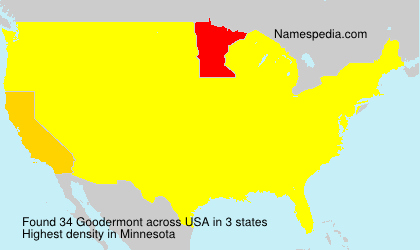 Surname Goodermont in USA Surname Goodermont in USA
