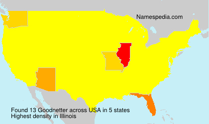 Surname Goodnetter in USA Surname Goodnetter in USA