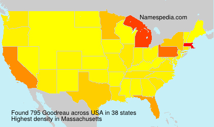 Surname Goodreau in USA Surname Goodreau in USA