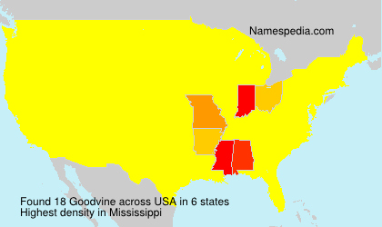 Surname Goodvine in USA Surname Goodvine in USA