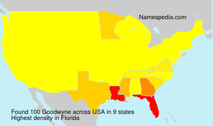 Surname Goodwyne in USA Surname Goodwyne in USA
