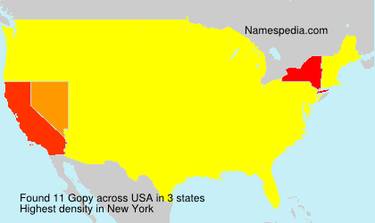 Surname Gopy in USA Surname Gopy in USA
