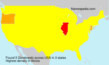 Surname Goratowski in USA Surname Goratowski in USA