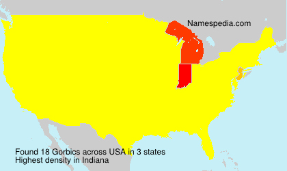 Surname Gorbics in USA Surname Gorbics in USA