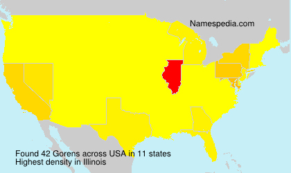 Surname Gorens in USA Surname Gorens in USA