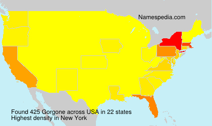 Surname Gorgone in USA Surname Gorgone in USA