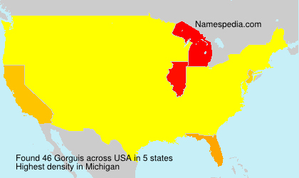 Surname Gorguis in USA Surname Gorguis in USA