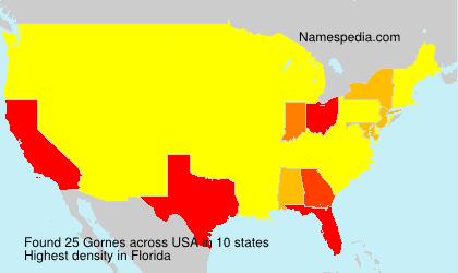 Surname Gornes in USA Surname Gornes in USA