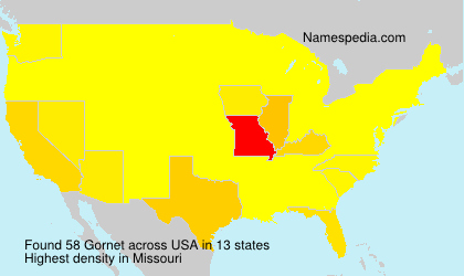 Surname Gornet in USA
