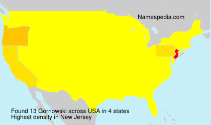 Surname Gornowski in USA Surname Gornowski in USA