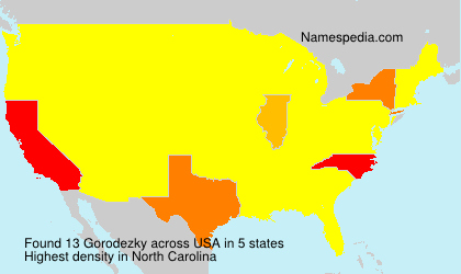 Surname Gorodezky in USA Surname Gorodezky in USA