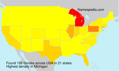 Surname Gorske in USA Surname Gorske in USA