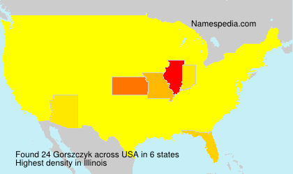 Surname Gorszczyk in USA Surname Gorszczyk in USA
