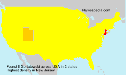 Surname Gortatowski in USA Surname Gortatowski in USA