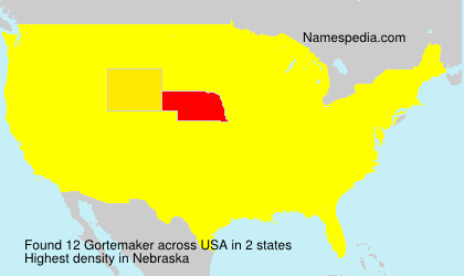 Surname Gortemaker in USA Surname Gortemaker in USA