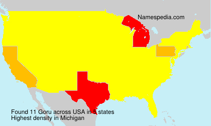 Surname Goru in USA Surname Goru in USA